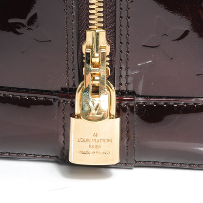 Louis Vuitton Vernis Alma GM Amarante 8 of 8