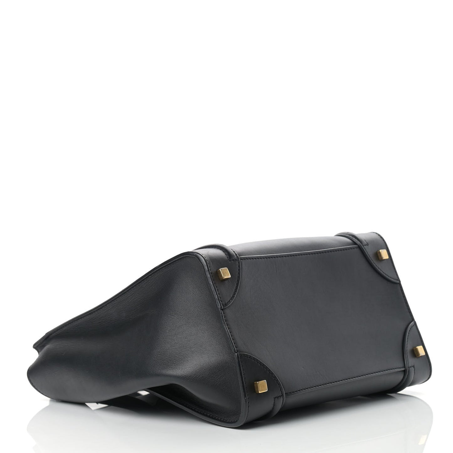 Smooth Calfskin Mini Luggage Black