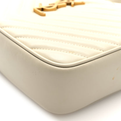 Saint Laurent Calfskin Matelasse Monogram Lou Camera Bag Crema Soft 10 of 10