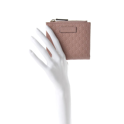 Gucci Microguccissima Bi-Fold Wallet Soft Pink 2 of 6