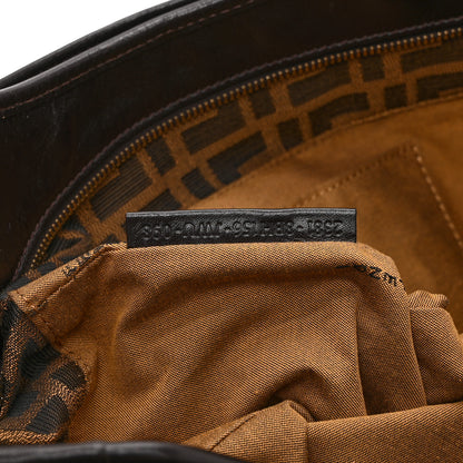 Fendi Zucca Small Chef Shopping Tote Tobacco Moro 10 of 14