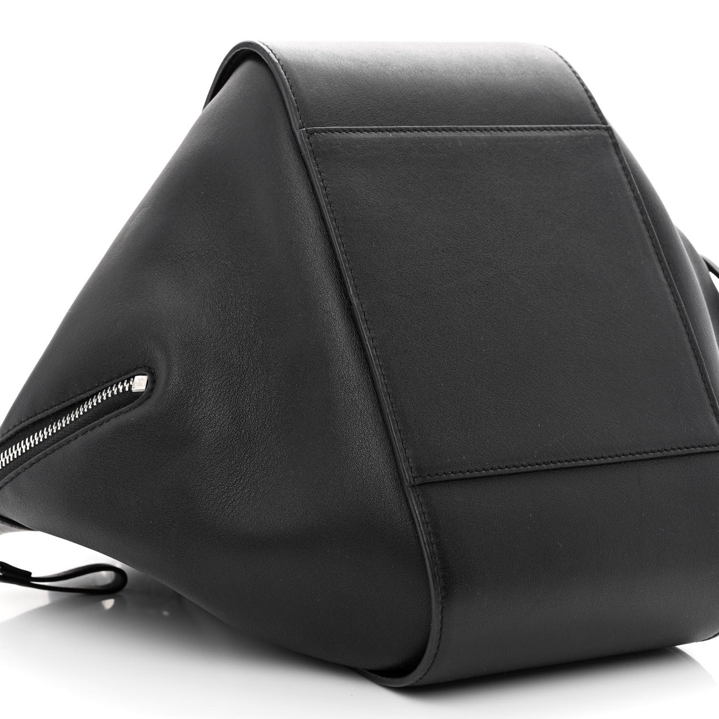Calfskin Small Hammock Shoulder Bag Black