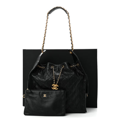 Chanel Caviar Quilted Medium Chanel 25 Handbag Black 12 of 12