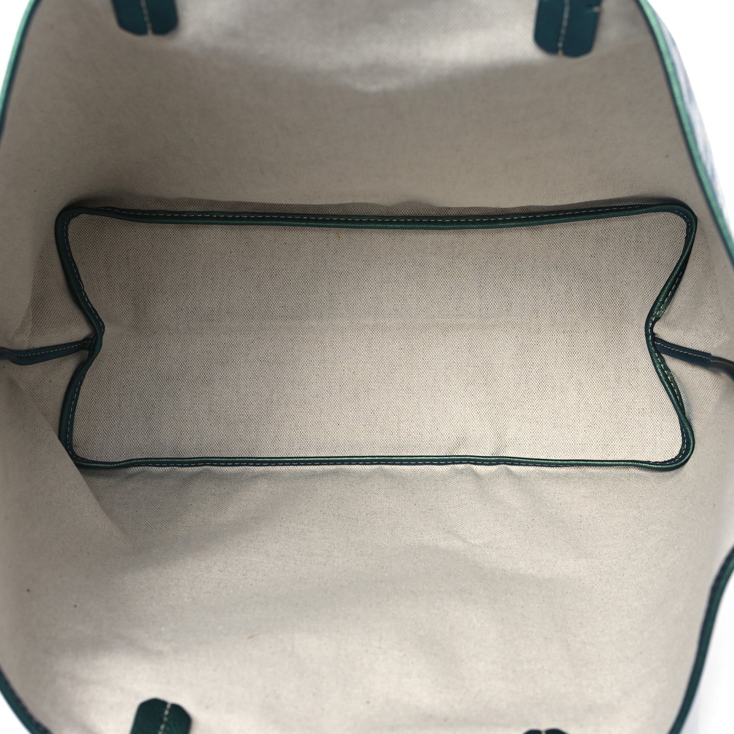 Iridescent Goyardine Saint Louis PM Pearly Green