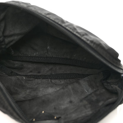 Prada Tessuto Nylon Saffiano Pouch Black 5 of 7
