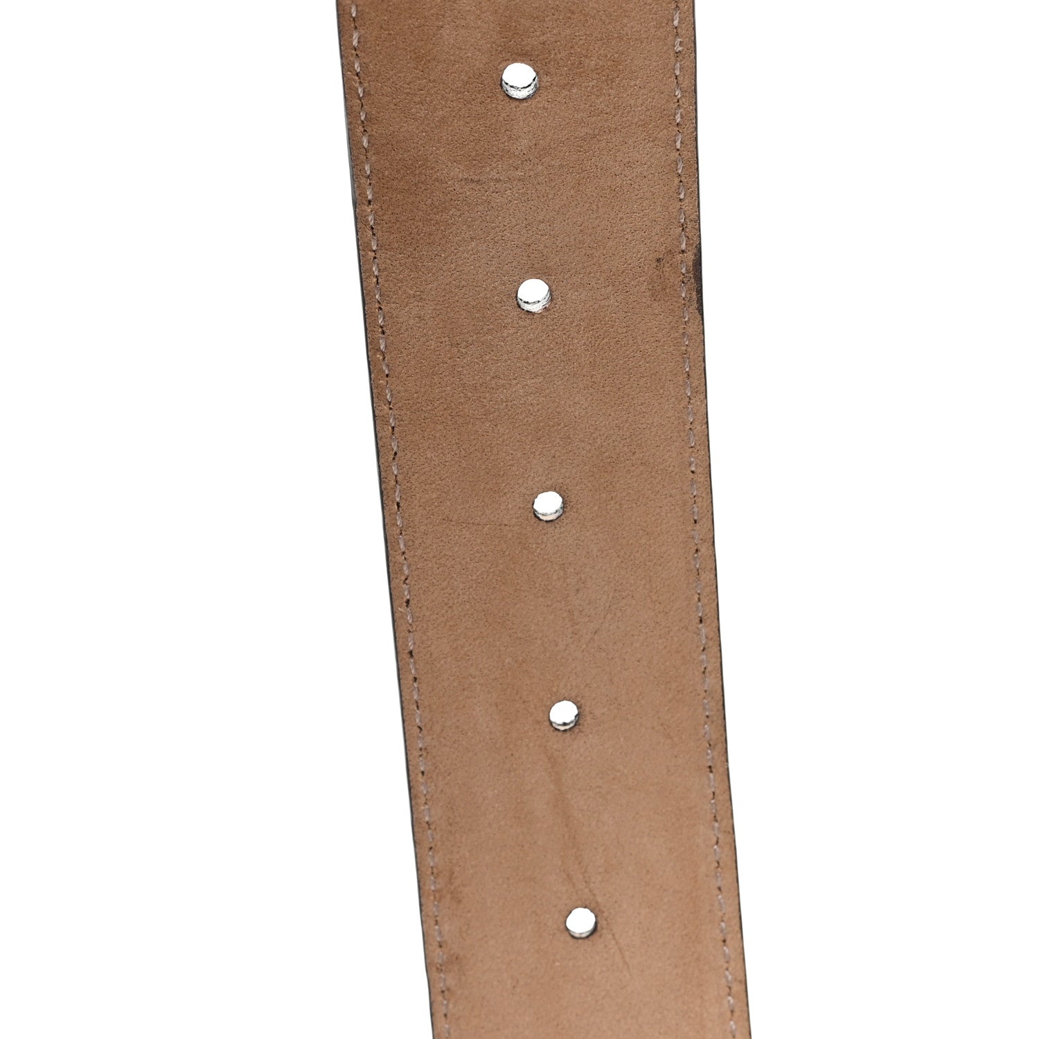 Gucci Guccissima Signature Interlocking G 37mm Belt 95 38 Nut Brown 4 of 4
