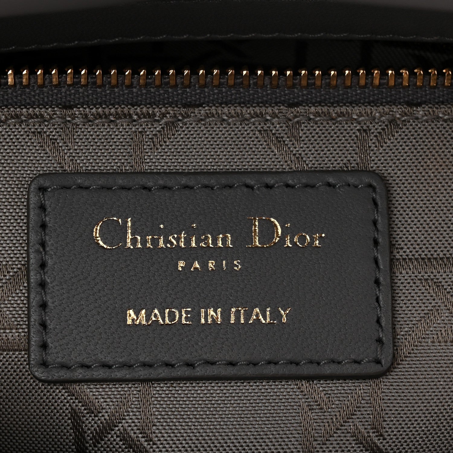 Christian Dior Lambskin Cannage Small Lucky Badges My Lady Dior Grey 6 of 11