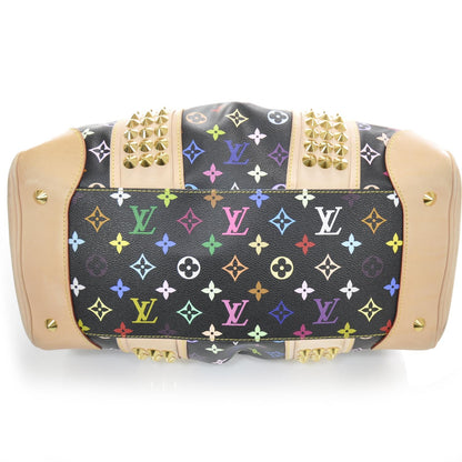 Louis Vuitton Monogram Multicolor Courtney GM Black 4 of 9