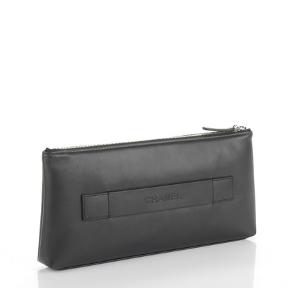 Chanel Metallic Calfskin Keyboard Pouch Black 3 of 8