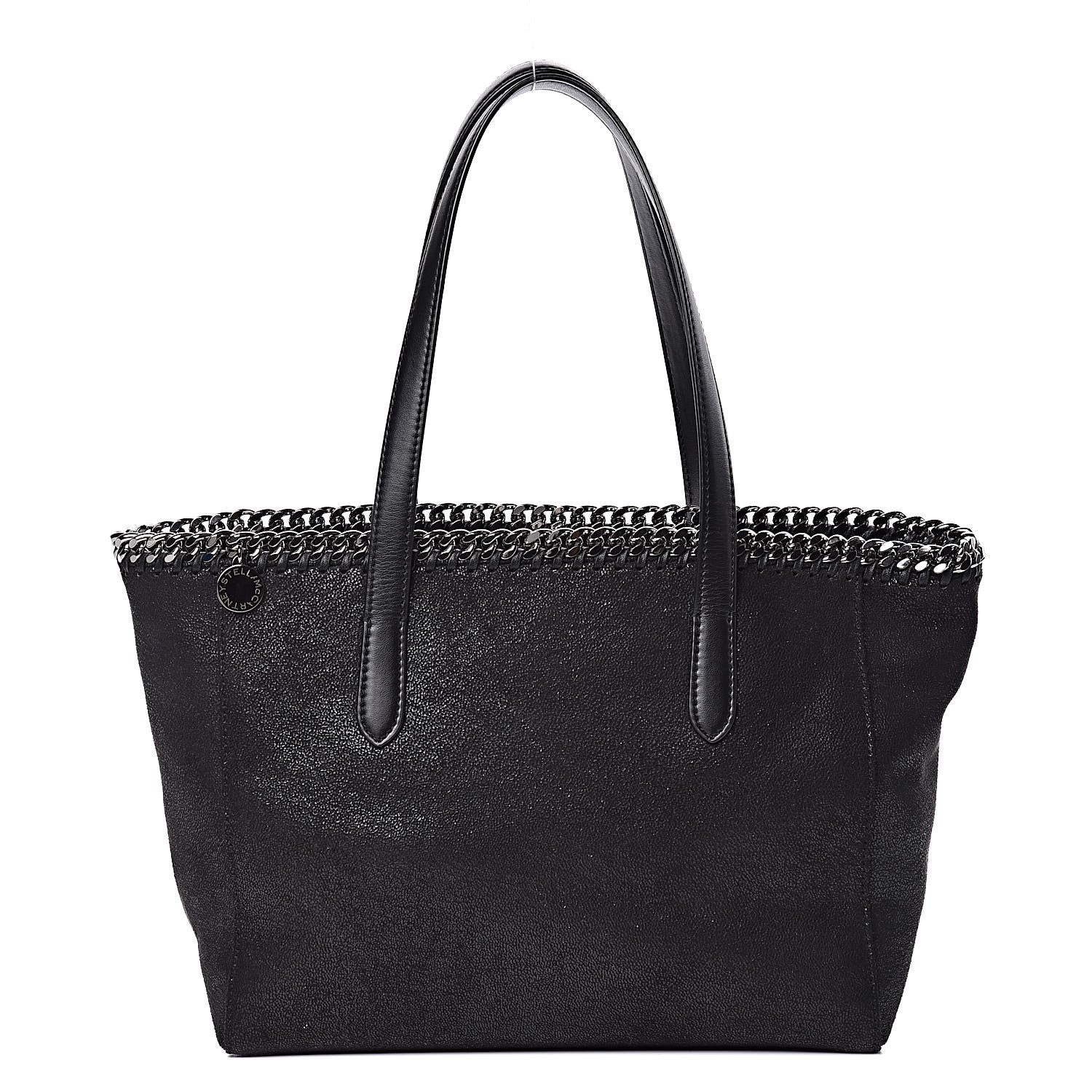 Stella McCartney Shaggy Deer Falabella East West Shopper Tote Black 1 of 13
