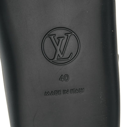 Louis Vuitton Monogram Sunbath Flat Mule Sandals 40 Black 6 of 7