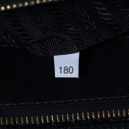 Prada Saffiano Lux Medium Double Zip Tote Nero Black 6 of 11