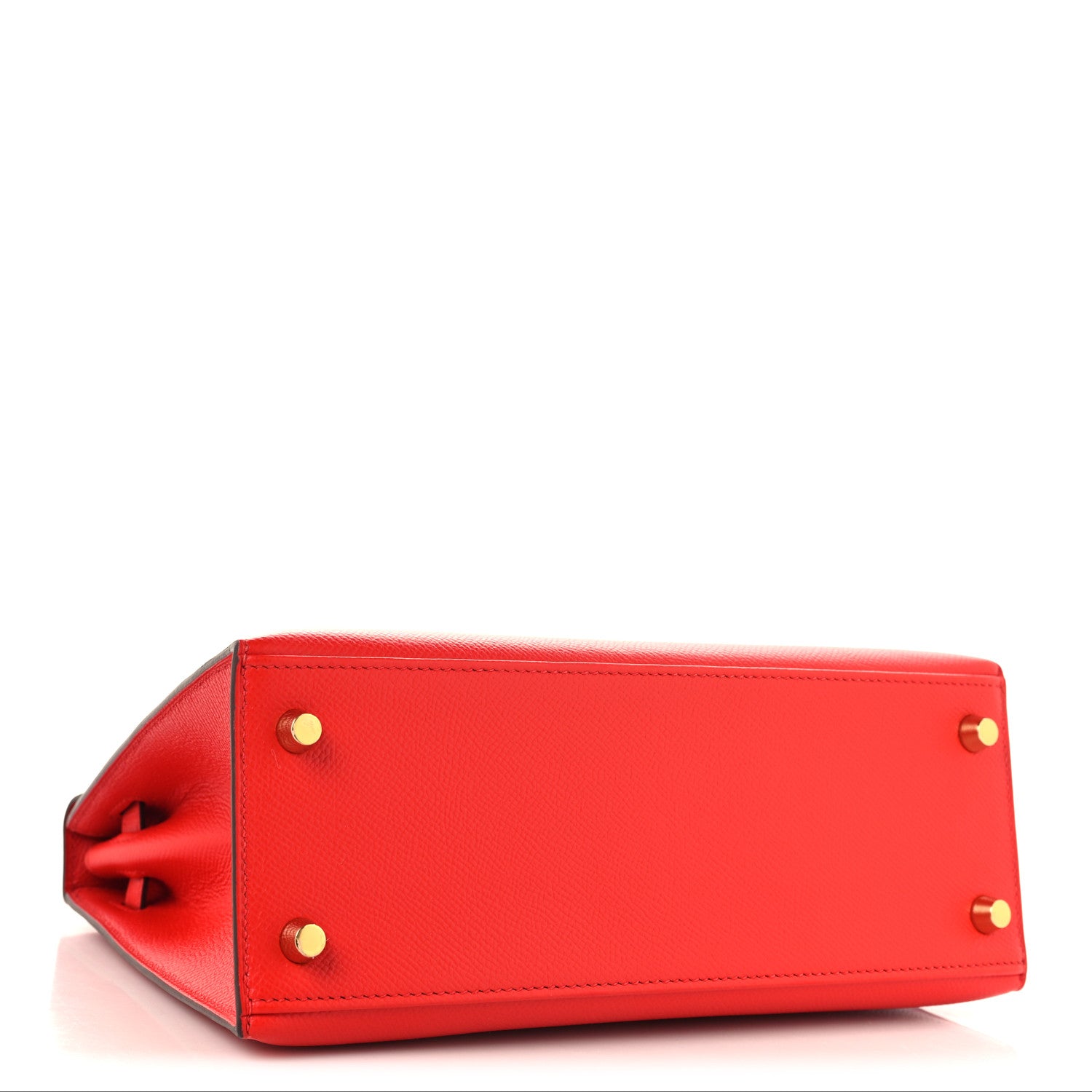 Hermes Epsom Kelly Sellier 25 Rouge De Coeur 4 of 10