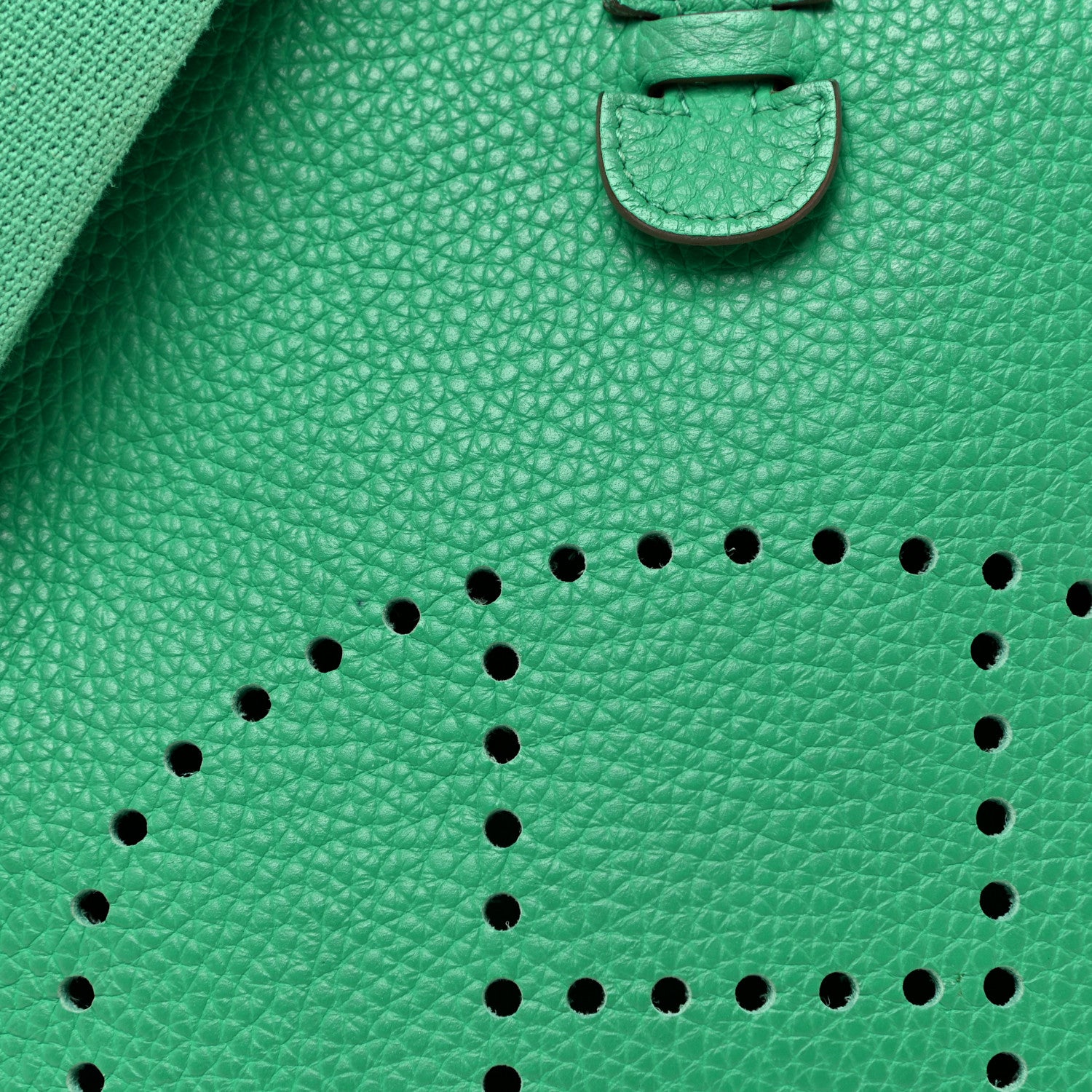 Hermes Taurillon Clemence Evelyne III PM Menthe 7 of 11