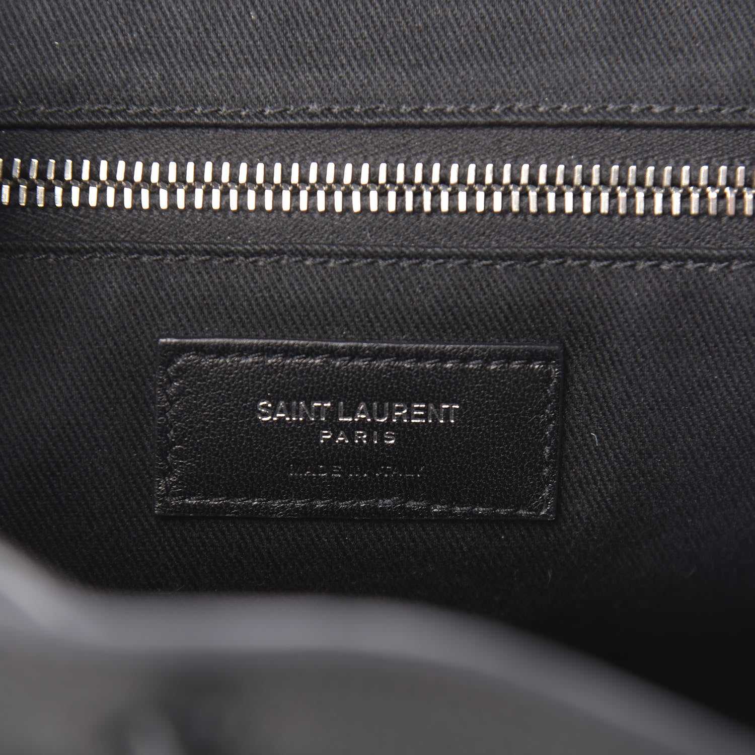 Saint Laurent Grained Calfskin Sac De Jour Backpack Storm 5 of 8