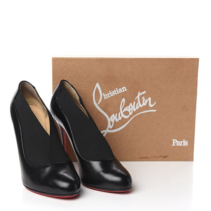 Christian Louboutin Shiny Nappa Toot Couverte 100 Pumps 40 Black 9 of 9