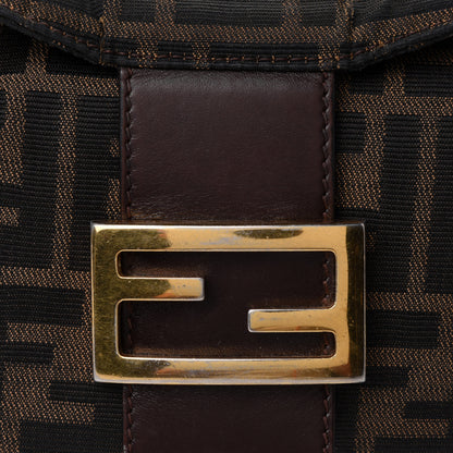 Fendi Zucca Baguette Dark Brown 5 of 5