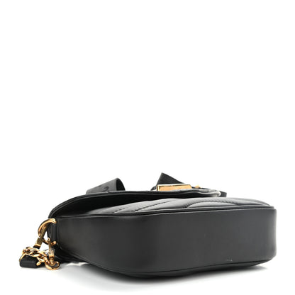 Louis Vuitton Calfskin New Wave Multi Pochette Black 4 of 8
