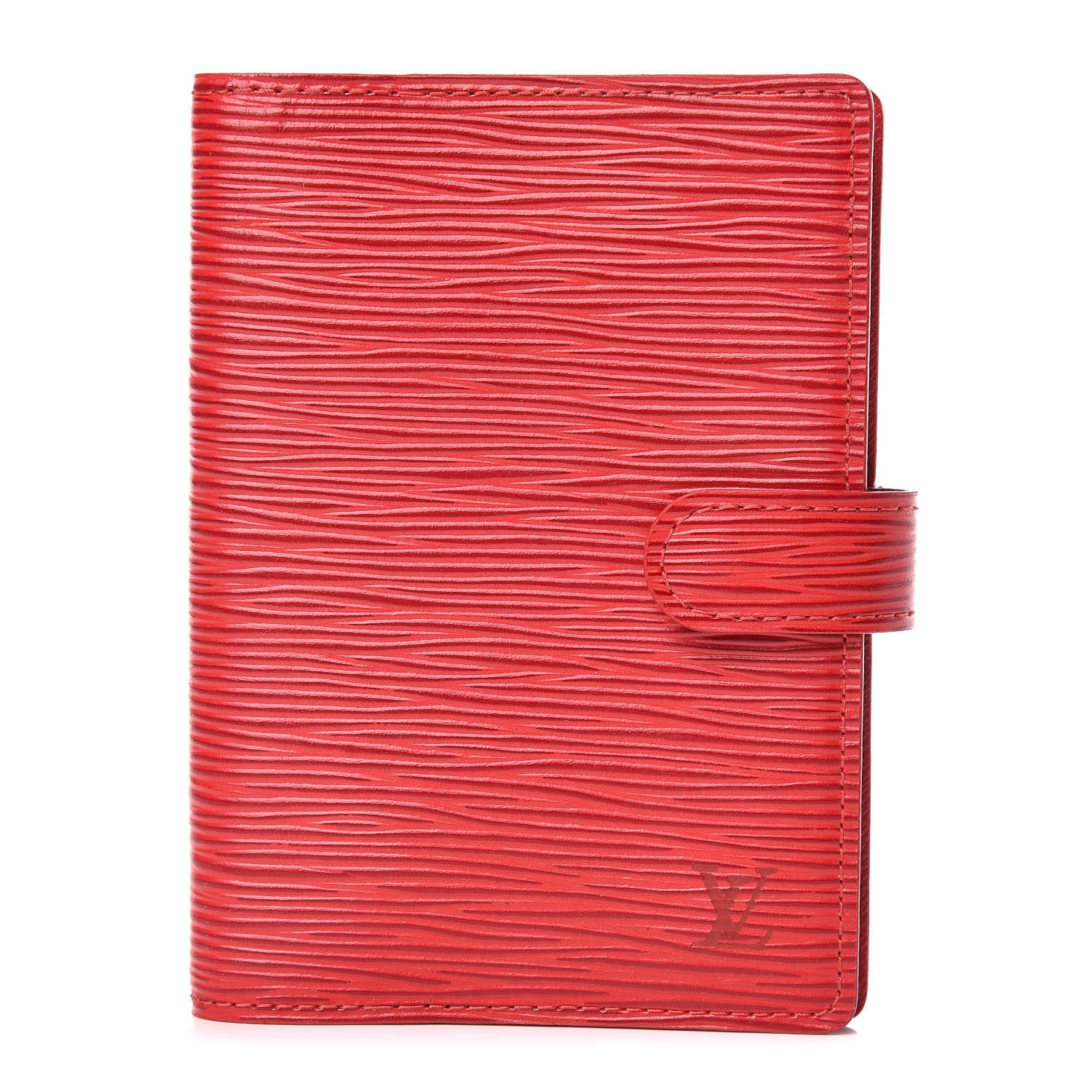 Louis Vuitton Epi Small Ring Agenda Cover Castillan Red 1 of 9