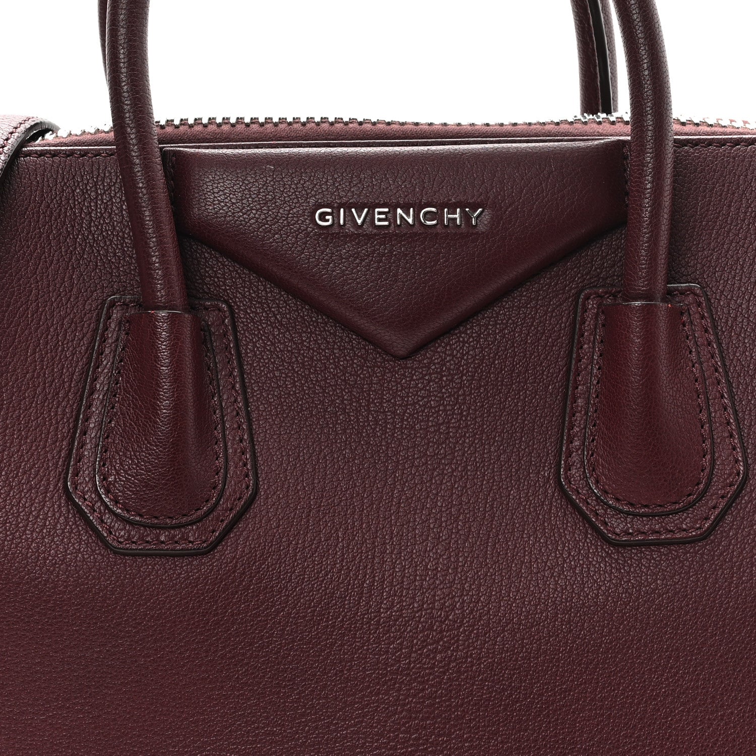Givenchy Sugar Goatskin Small Antigona Oxblood 8 of 11