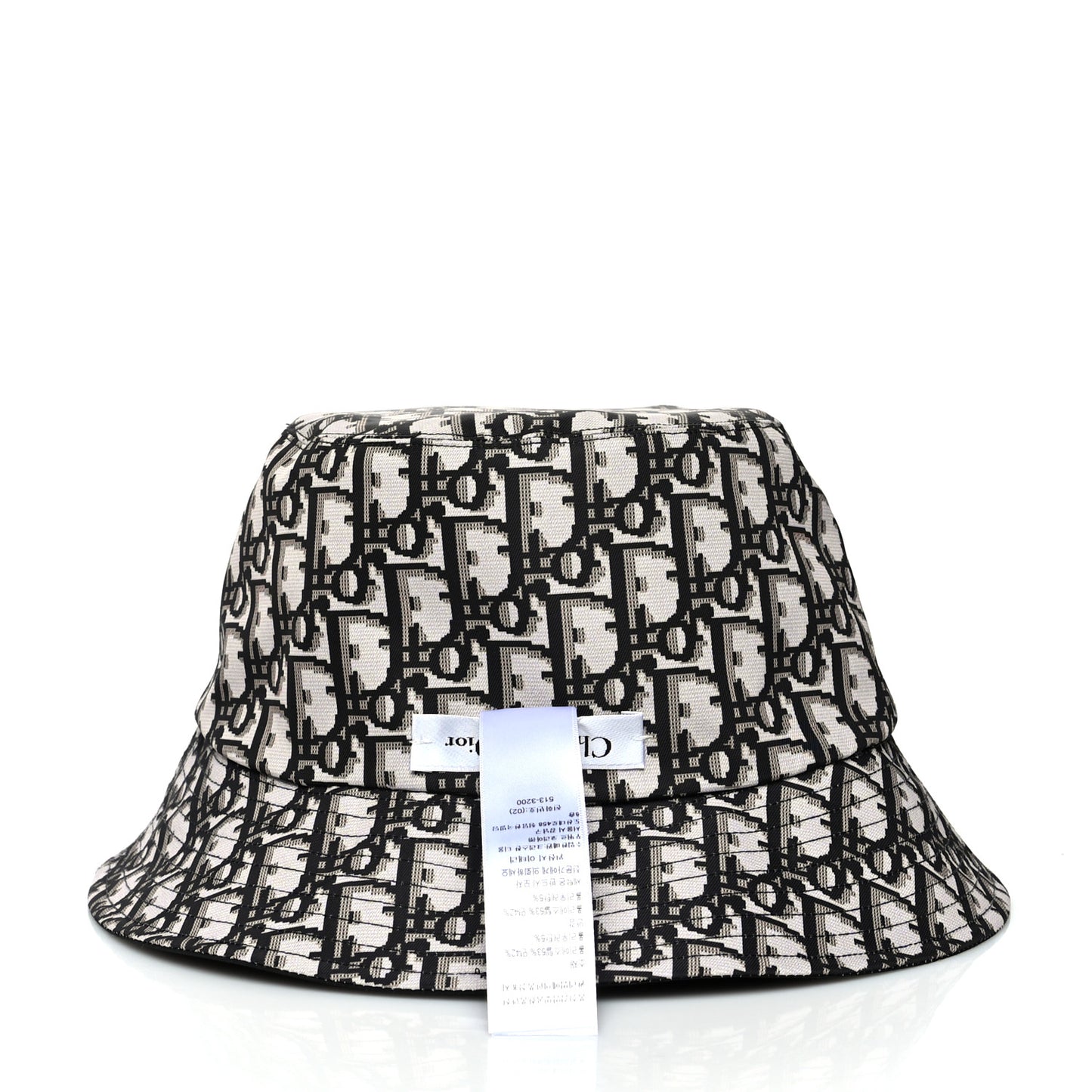 Oblique Reversible Teddy-D Brim Bucket Hat 59 Black