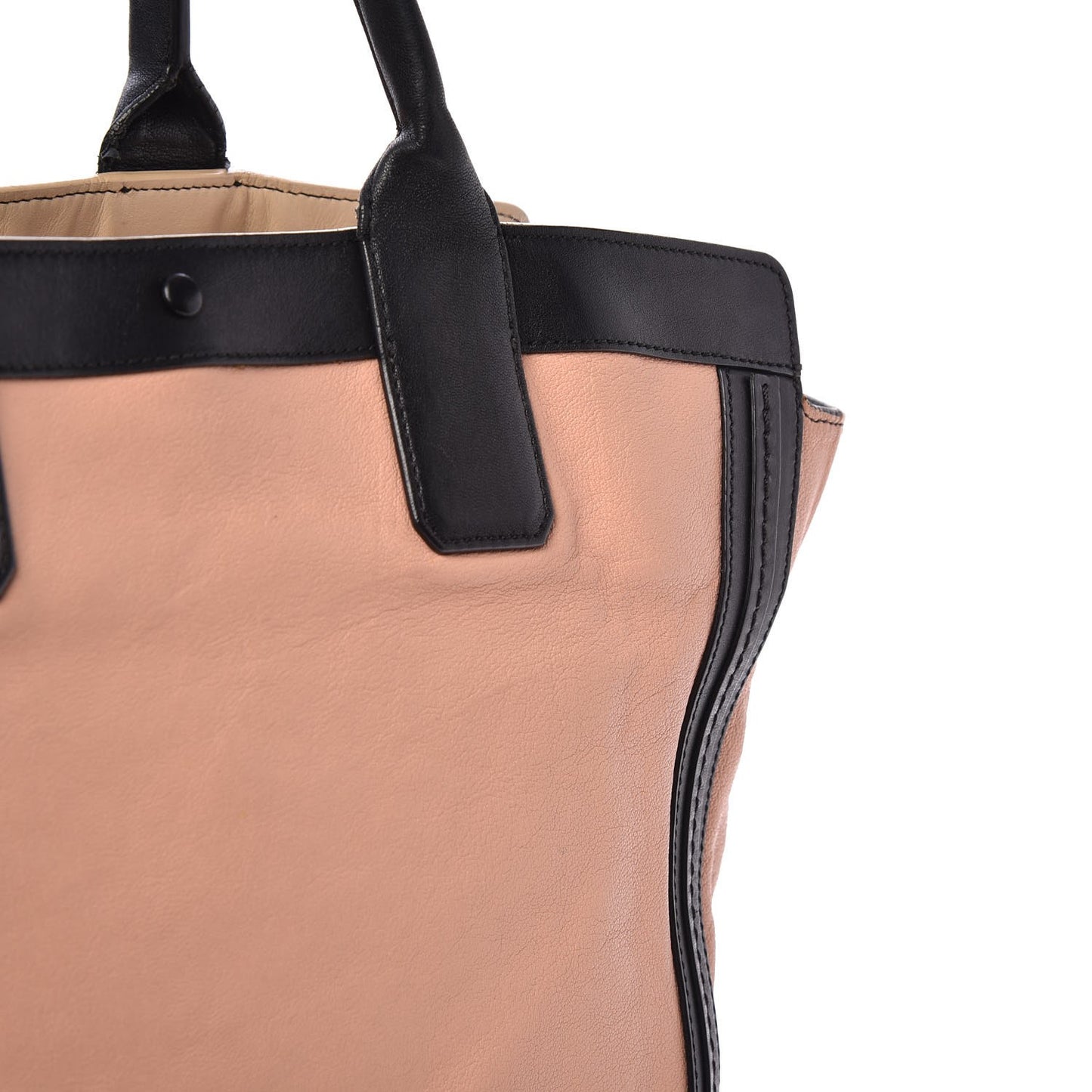 Calfskin Medium Alison East West Tote Anemone Pink
