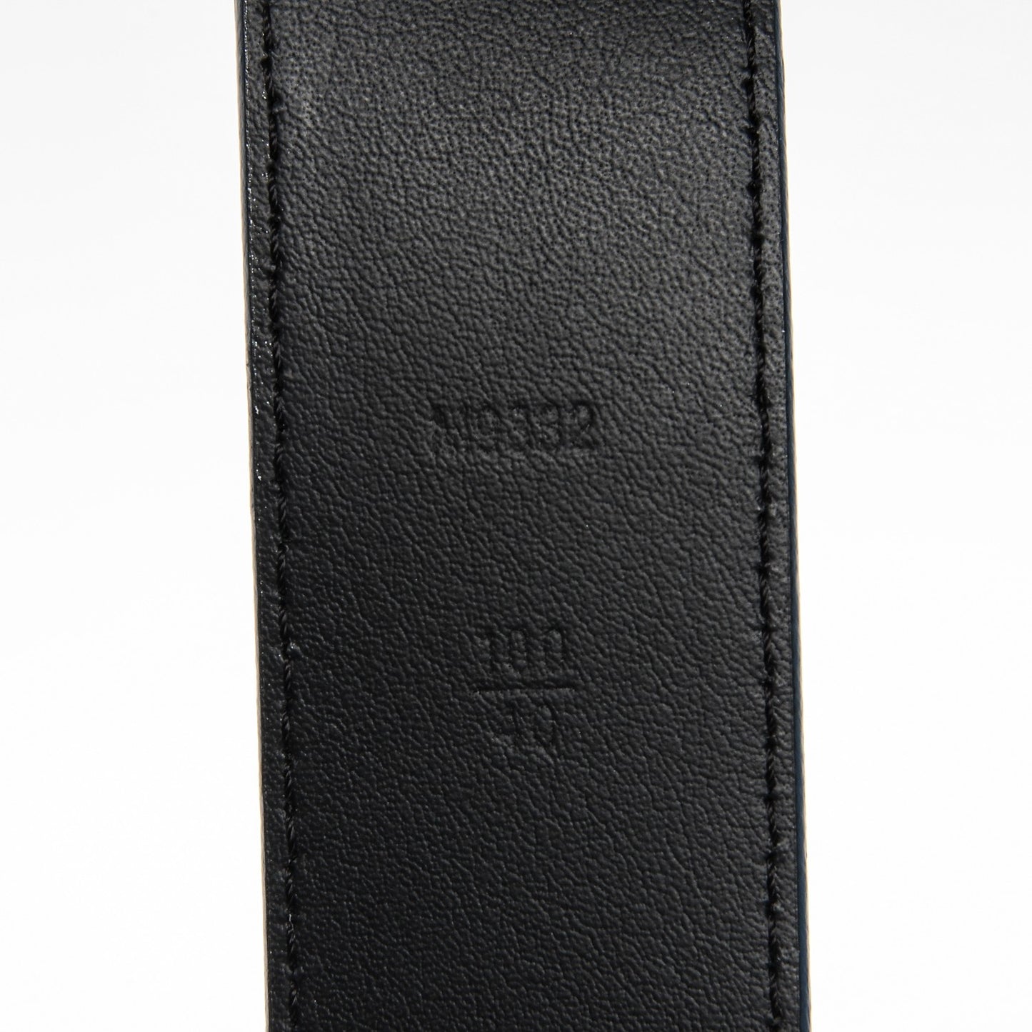 Taiga 35mm LV Initiales Belt 100 40 Ardoise