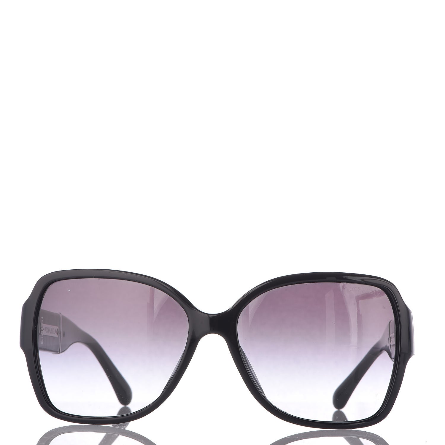 Chanel Square Summer CC Sunglasses 5230Q Black 2 of 7