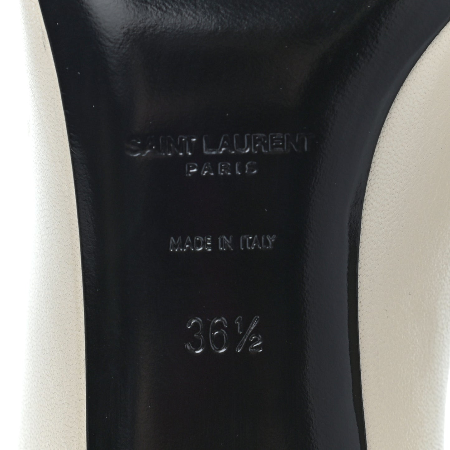 Calfskin Lola Pumps 36.5 Pearl Navy