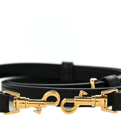 Celine Supple Grained Calfskin Adjustable Shoulder Strap Black 3 of 4