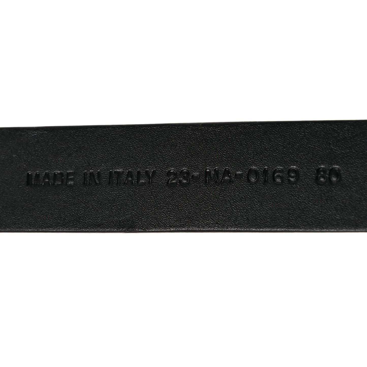 Calfskin Saddle Belt 80 32 Black