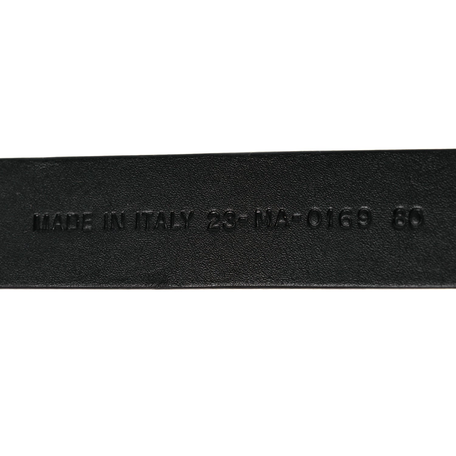 Christian Dior Calfskin Saddle Belt 80 32 Black 6 of 7
