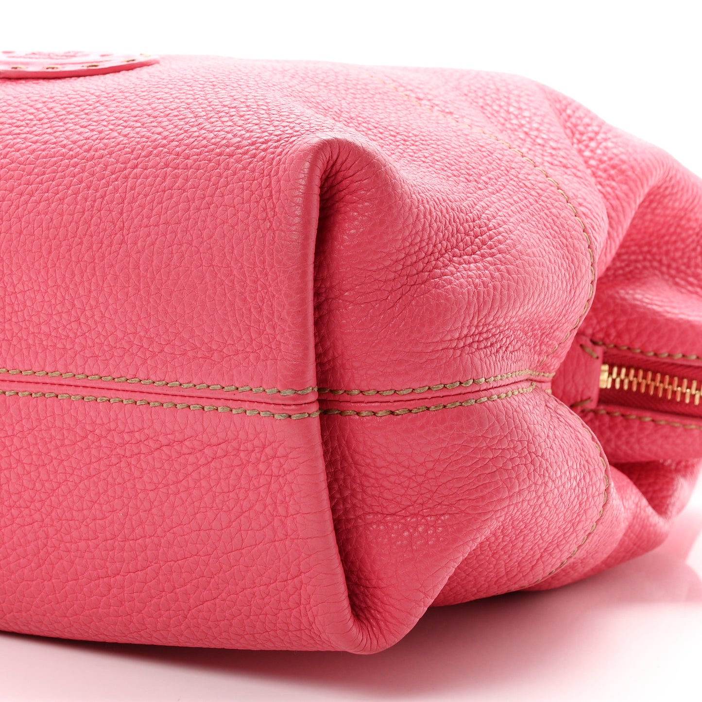 Cuoio Romano Selleria 2Bag Tote Pink