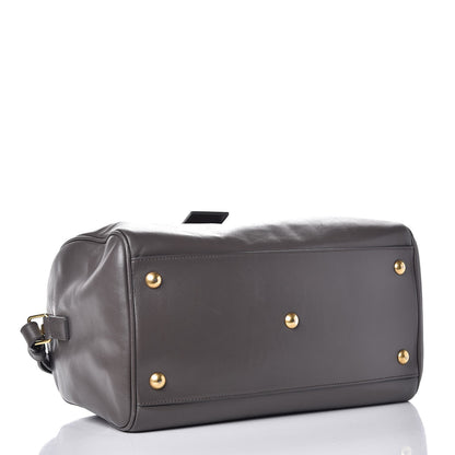 Saint Laurent Calfskin Classic Duffle 6 Earth 5 of 12