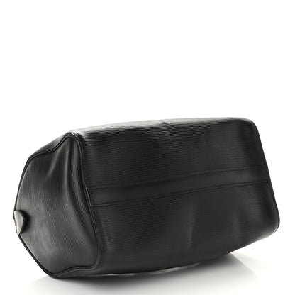 Louis Vuitton Epi Speedy 25 Black 4 of 9