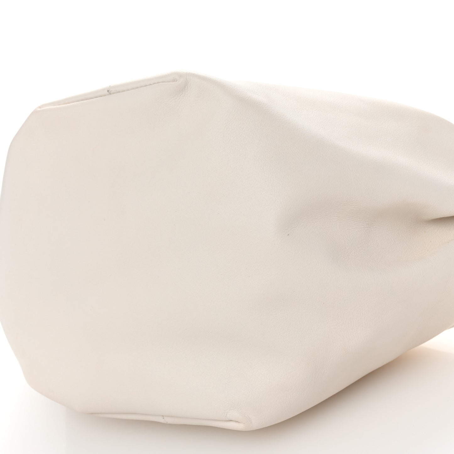Calfskin Mini Double Knot Bag White