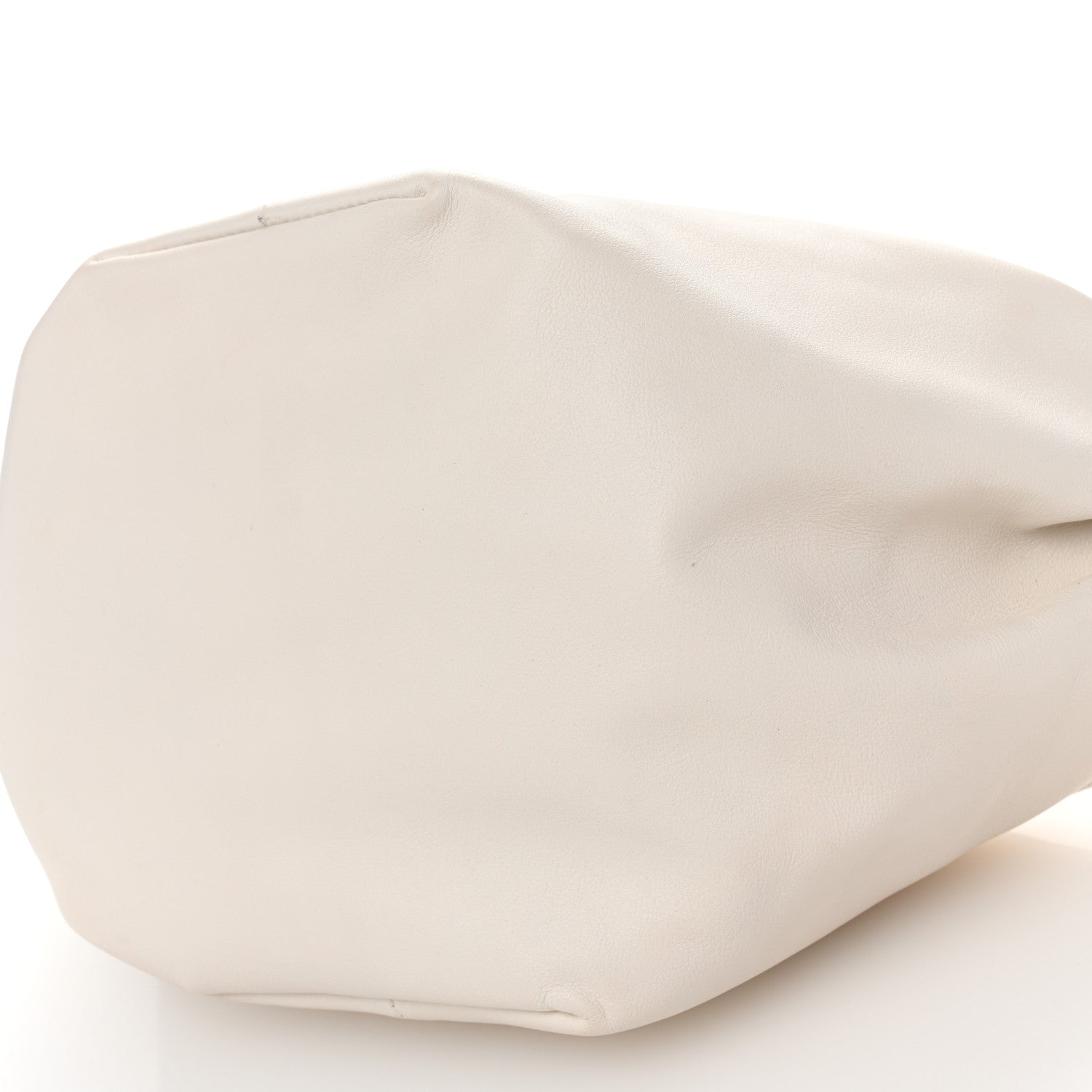 Bottega Veneta Calfskin Mini Double Knot Bag White 10 of 11