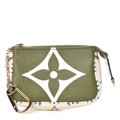Louis Vuitton Monogram Giant Micro Pochette Accessories Kaki White 1 of 8