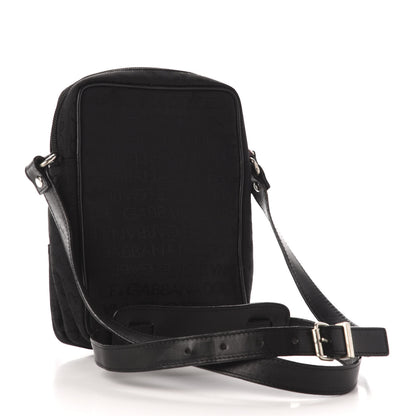 Dolce & Gabbana Nylon Monogram Messenger Black 3 of 10