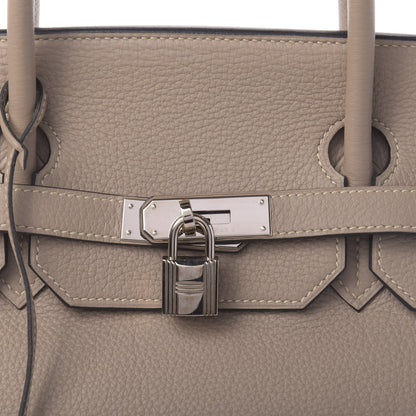 Hermes Togo Birkin 40 Gris Tourterelle 8 of 10