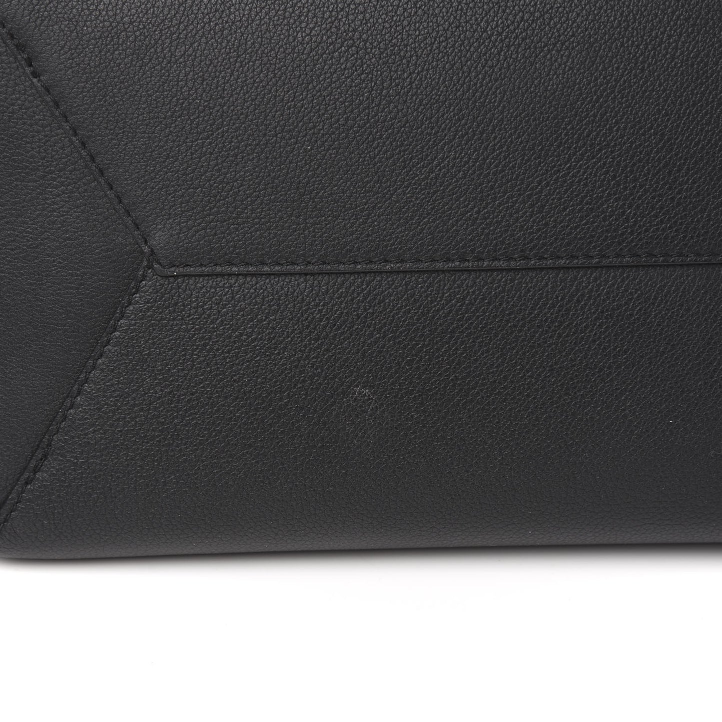 Calfskin Lockme Cabas Black