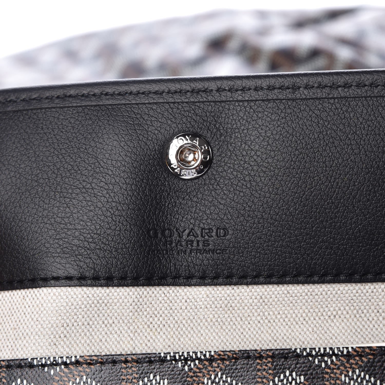 Goyard Goyardine Saint Louis GM Black 7 of 8