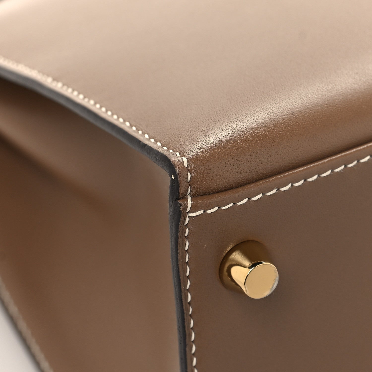 Hermes Tadelakt Kelly Sellier 28 Etoupe 11 of 14