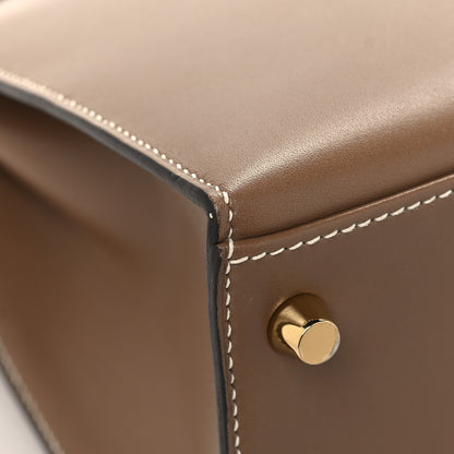 Hermes Tadelakt Kelly Sellier 28 Etoupe 11 of 14