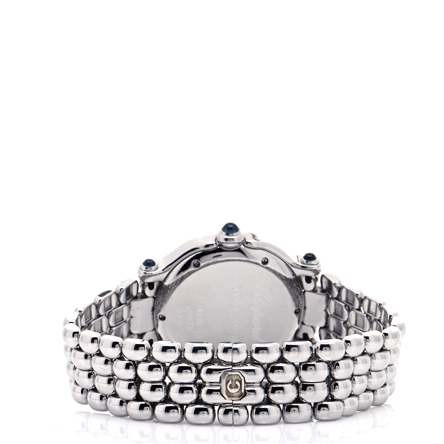 Chopard Stainless Steel 7 Diamond 32mm Happy Sport Quartz Watch 3 of 5