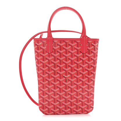 Goyard Goyardine Le Jardin Poitiers Tote PM Fuchsia 1 of 10