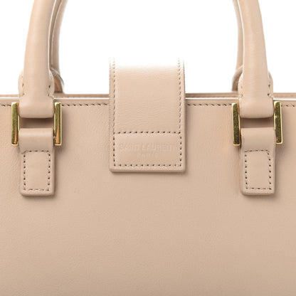 Saint Laurent Calfskin Monogram Baby Light Brown 13 of 14