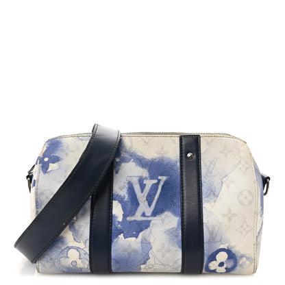Louis Vuitton Monogram Watercolor Keepall XS Blue 1 of 12