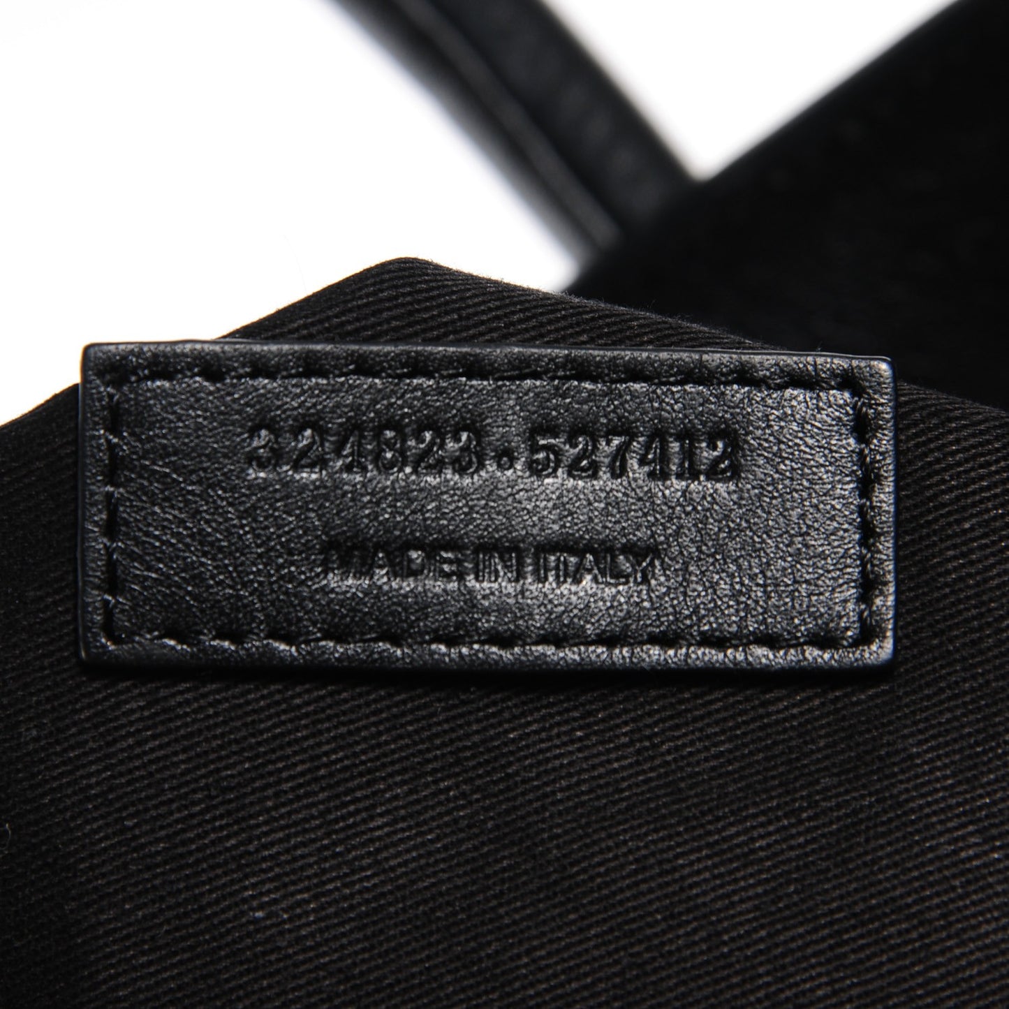 Calfskin Large Sac de Jour Carryall Black