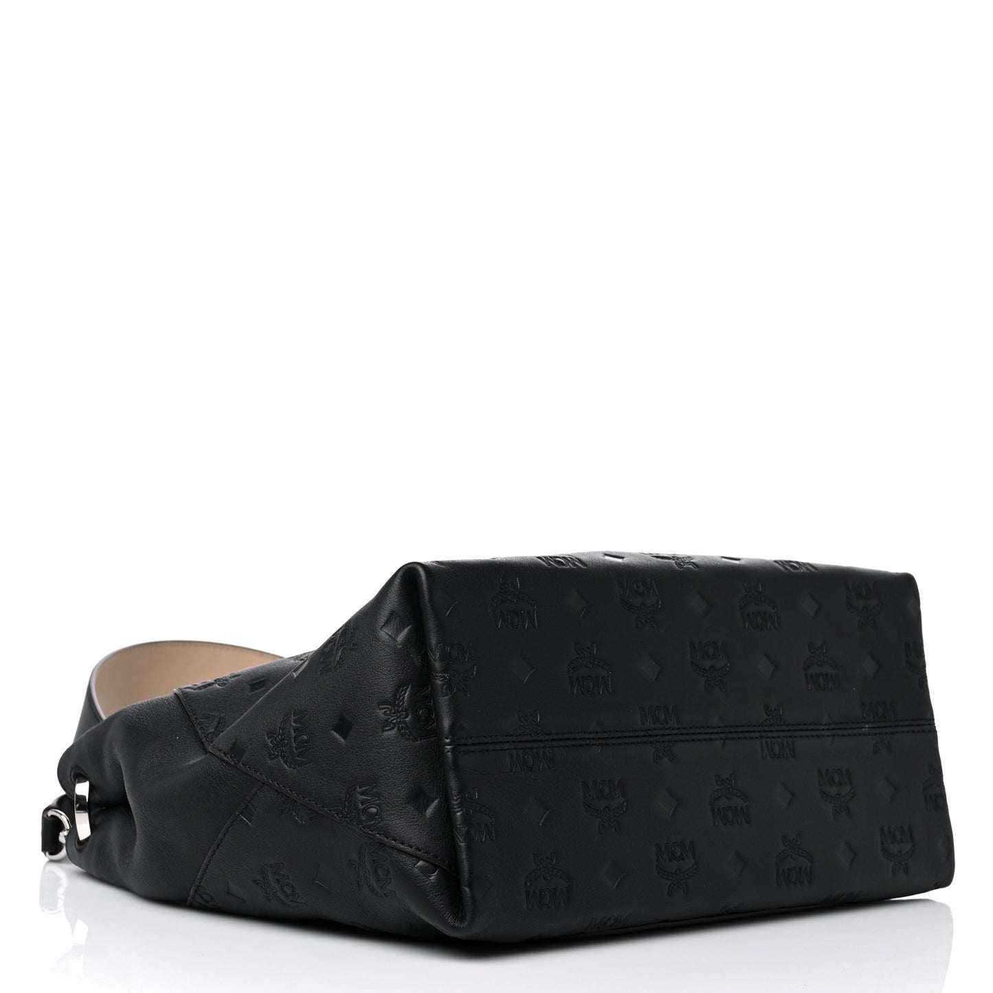 Calfskin Ottomar Large Klara Hobo Black